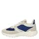 Ecco Damen Retro Sneaker, Shadow White/Blue Depth/White, 42 EU