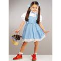 Childrens Size The Wizard of Oz Sequin Dorothy Fancy Dress Costume (Small (3-4 years))