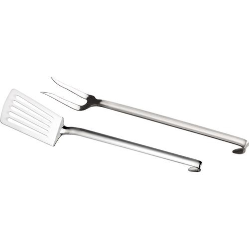 „Kochbesteck-Set PINTINOX „“Professional““ Kochbesteck-Sets silberfarben (edelstahlfarben) Kochbesteck GrillKochbesteck (Pfannenwender, Fleischgabel)“