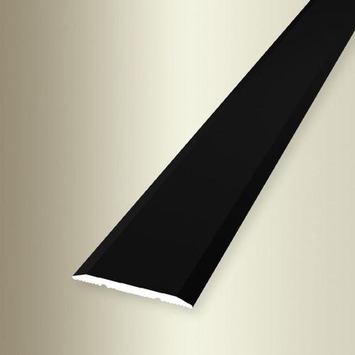 Bergangs- & Ausgleichsprofil Aluminium 25 x 1000 mm Schwarz Bodenprofil Metallprofil