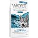 Wolf of Wilderness "Explore The Blue River" Mobility poulet élevé en liberté, saumon pour chien - 2 x 12 kg