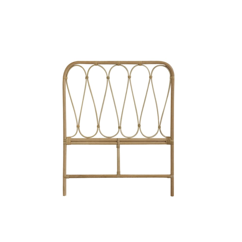 Tête de lit en rotin 90 cm