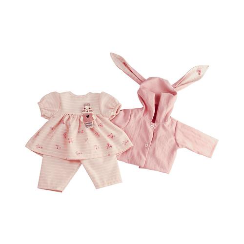 Puppenkleidung AMY HASE (45cm) in rosa