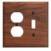 Switchplate Walnut Toggle/Outlet | Renovator's Supply