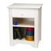 End Table White Hardwood Shaker Night End Table Renovators Supply