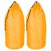 2pcs Clothes Storage Drawstring Bag, Extra Large Clothes Organizer Bag, Yellow