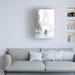 Rosdorf Park Omar Escalante "Paris Love" Canvas Art Canvas, Cotton in White | 47 H x 30 W x 2 D in | Wayfair 3F0E3399592A4149B1296C82385F5736