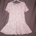 Free People Dresses | Free People Beautiful Dreamer Ivory Lace Mini Dress Size Small Petite | Color: Cream | Size: Sp