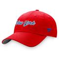 Women's Fanatics Branded Red New York Rangers Breakaway Adjustable Hat