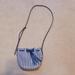 J. Crew Bags | J Crew Blue Gingham Leather Crossbody | Color: Blue/White | Size: Os