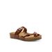 Women's Tiogo Strappy Slide Sandal by Eastland in Tan (Size 9 M)