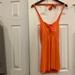 Victoria's Secret Tops | 2/$29 Victoria’s Secret Bra Tops L Halter Top With Opening On Back | Color: Orange | Size: L