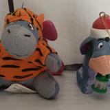 Disney Holiday | 2 Eeyore Hanging Ornaments Disney Winnie The Pooh | Color: Blue | Size: Os