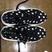 Kate Spade Shoes | Kate Spade Lift Knit Geo Black W?Optic White Dots, Women Size 7 | Color: Black/White | Size: 7