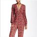 Free People Pants & Jumpsuits | Nwt Free People Some Like It Hot Boho Flower Child Size 8 | Color: Orange/Red | Size: 8