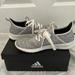 Adidas Shoes | Adidas Cloudfoam Gray And White Sneakers | Color: Gray/White | Size: 7.5