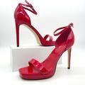 Nine West Shoes | Nine West Emmeri Women's Red Stilettos High Heels | Color: Cream/Red | Size: 7.5