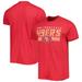 Men's '47 Scarlet San Francisco 49ers Team Stripe T-Shirt