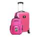 MOJO Pink Boston Celtics Personalized Deluxe 2-Piece Backpack & Carry-On Set