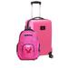 MOJO Pink Eastern Washington Eagles Personalized Deluxe 2-Piece Backpack & Carry-On Set