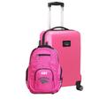 MOJO Pink Nevada Wolf Pack Personalized Deluxe 2-Piece Backpack & Carry-On Set