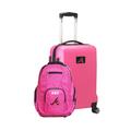 MOJO Pink Atlanta Braves Personalized Deluxe 2-Piece Backpack & Carry-On Set