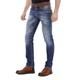 Slim-fit-Jeans CIPO & BAXX Gr. 32, Länge 34, blau Herren Jeans Slim Fit