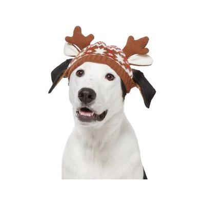 Frisco Antler Fair Isle Dog & Cat Hat, X-Large/XX-Large