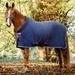 Horseware Embossed Cozy Neck Cooler - 69 - Navy HW Print/Burgundy & White - Smartpak