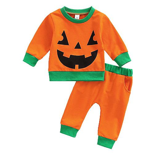Kostüme Halloween Kürbis Kinderkostüme Kinder mehrfarbig Baby
