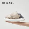 UTUNE KIDS Toast Pantoufles Pour Filles Enfants hiver Enfants Chaussures Garçons PU Chaud En Peluche