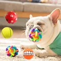 Balle couineur pour animaux de compagnie jouets à mâcher pour chiens et chats accessoires pour