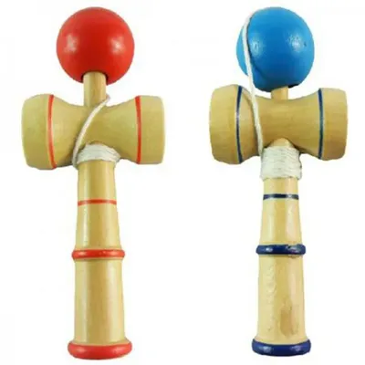 Balle de coordonnées Shinama en bois comparateur de compétence traditionnel japonais jeu de