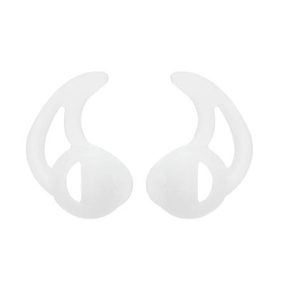 Silicone Fin Earbuds for Radio Earbuds Tips Coil Tube Headset White 2Pcs