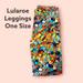 Lularoe Pants & Jumpsuits | Buttery Soft Lularoe Leggings. A Cult Classic! | Color: Blue/Orange | Size: One Size