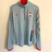 Nike Tops | Nike Ohio State Buckeye Grey Half Zip - Dry Fit Euc | Color: Gray/Red | Size: M