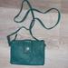 Giani Bernini Bags | Gianni Bernini Leather Cross Body Bag | Color: Green | Size: Os