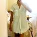 Zara Dresses | Button Down Shirt Dress | Color: White | Size: Xs