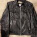 Michael Kors Jackets & Coats | Michael Kors Black, Genuine Leather Moto Style Michael Kors Jacket | Color: Black | Size: L