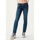 Slim-fit-Jeans LTB "JONQUIL" Gr. 25, Länge 32, blau (blue lapis wash) Damen Jeans 5-Pocket-Jeans Röhrenjeans