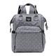 Boodtag Mummy Nappy Changing Backpacks Polka Dot Large Capacity Baby Travel Diaper Bag Pram Organisers (Gray #2, 25 * 16 * 40cm)