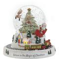 Precious Moments Believe in the Magic of Christmas LED Rotating Resin/Glass Snow Globe Resin/Glass/Mercury Glass | Wayfair 221106