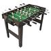 SereneLife 4' Slate Football Table Metal in Black/Green | 30.7 H x 24 W x 48 D in | Wayfair SLFSBLT47