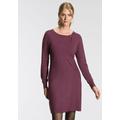 Strickkleid BOYSEN'S Gr. 40, N-Gr, lila (aubergine) Damen Kleider Langarm