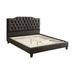 Red Barrel Studio® Naerdogan Platform Bed Upholstered/Faux leather in White | 47 H x 72 W x 80 D in | Wayfair F042E81FCE8F42EC8D1C163939CFF4F1