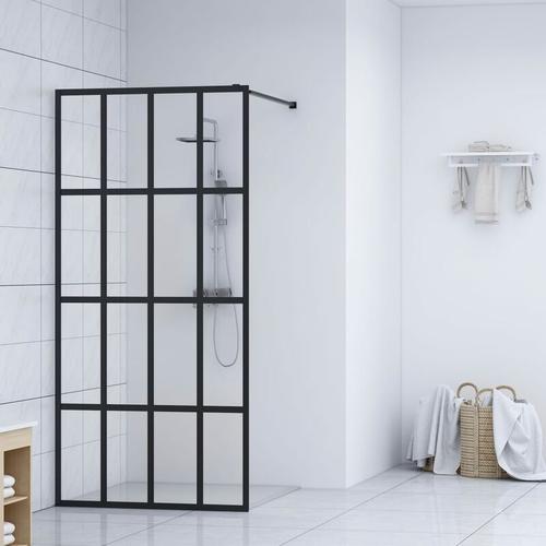 Bonnevie – Duschwand für Walk-in Dusche,Duschtrennwand Klares Sicherheitsglas 140×195 cm vidaXL