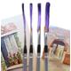 4 Travel brush set with wallet | 2 rounds | 1 Filbert | 1 Flat