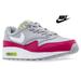 Nike Shoes | New Nike Air Max (Gs) Athletic Running Shoes Sneakers Women 6 Youth 4y | Color: Gray/White | Size: 6