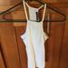 Brandy Melville Tops | Brandy Melville Halter White Top Tight | Color: White | Size: S