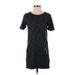 Gap Casual Dress - Shift: Gray Marled Dresses - Women's Size X-Small